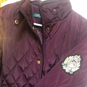 Quilted Ralph. Lauren created Jacket